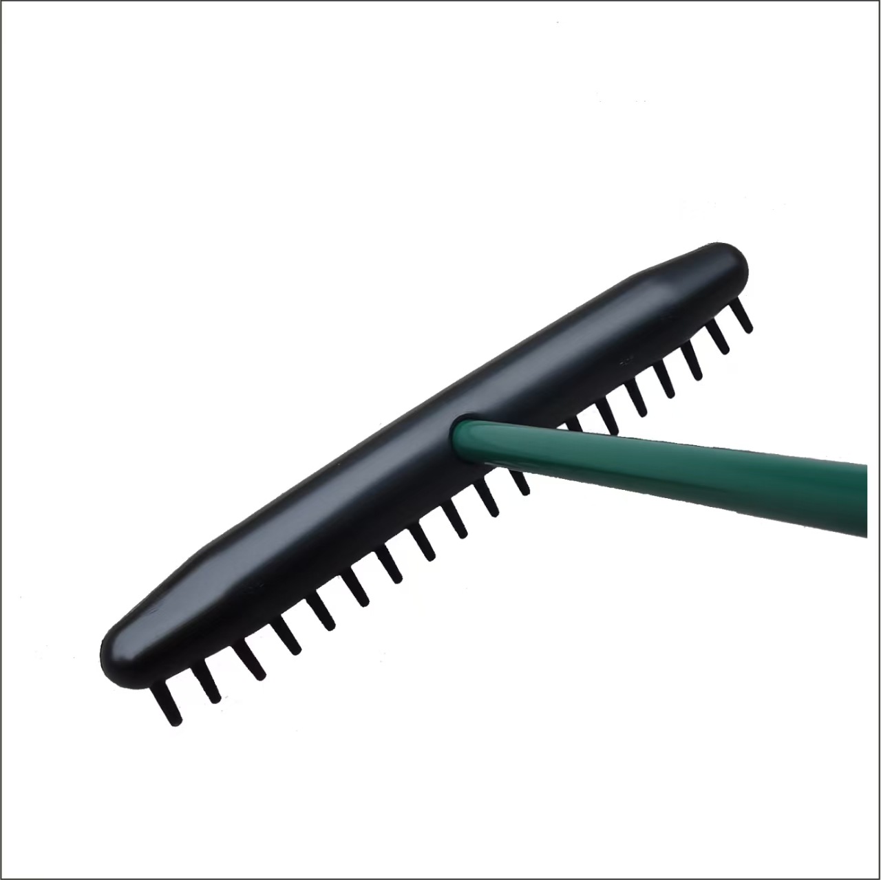 19개의 톱니 모래 갈퀴