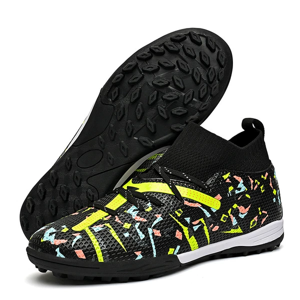 2805-2 High-top Broken Nails Black