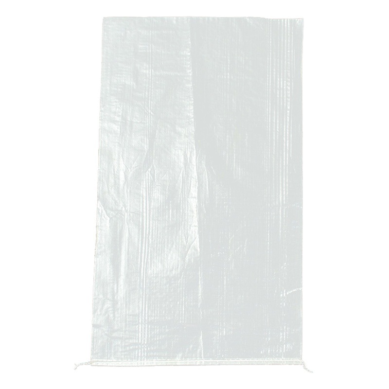Comercio al por mayor laminado transparente bolso tejido PP engrosada Impresión de alimentación bolsa de piel de serpiente grano 25kg arroz bolso tejido