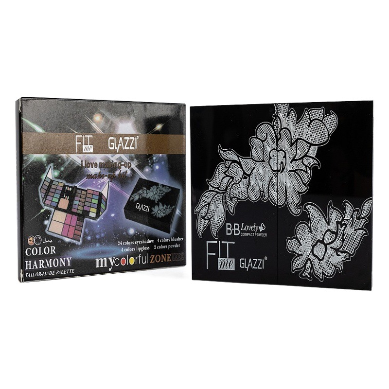 La paleta de sombras de ojos de 47 colores no florece, mate nacarado, fácil de colorear, maquillador de estudio, maquillaje de escenario transfronterizo