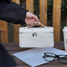 lp19饭盒包pu皮迷你时尚女包2025新款gigi同款手提盒子包斜挎小包