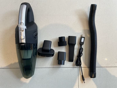 Car Vacuum Cleaner Wireless Charging Portable Handheld Vacuum Cleaner Household Wet and Dry Cross-Border Hot Selling Car Interior (Tozsoranlar) - r-6053c-usb-wireless-charging