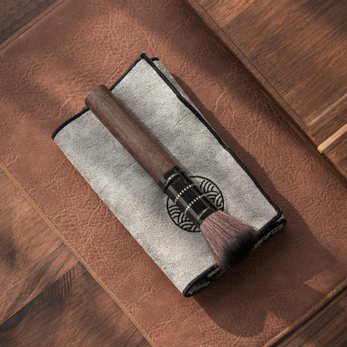 Absorbent tea towel, tea cloth, thickened Xiangyun tea table, tea tablecloth, Zen tea set towel, cotton and linen rag mat, tea table accessories