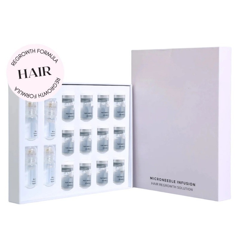 跨境 防脱密发微针精华套装头发微针精华Micro-needle hair serum|undefined