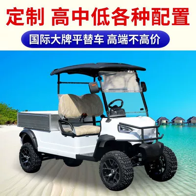 Golf Cart Manufacturer 2-Seater Elektrikli qolf avtomobilləri