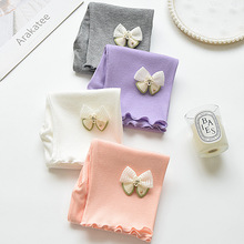 女童夏季新款七分裤儿童薄款打底裤宝宝纯棉裤子中大童夏款弹力裤