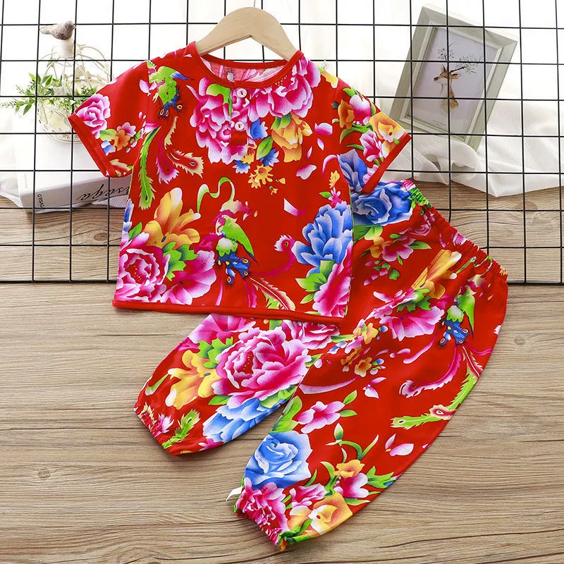 Детская одежда Мяньчатый шелковый жилет лютня набор для домашнего обихода