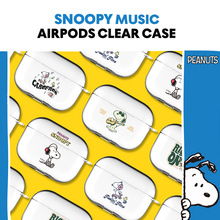 透明适用AirPods3保护套AirPodsPro2史努比苹果无线蓝牙耳机壳硬