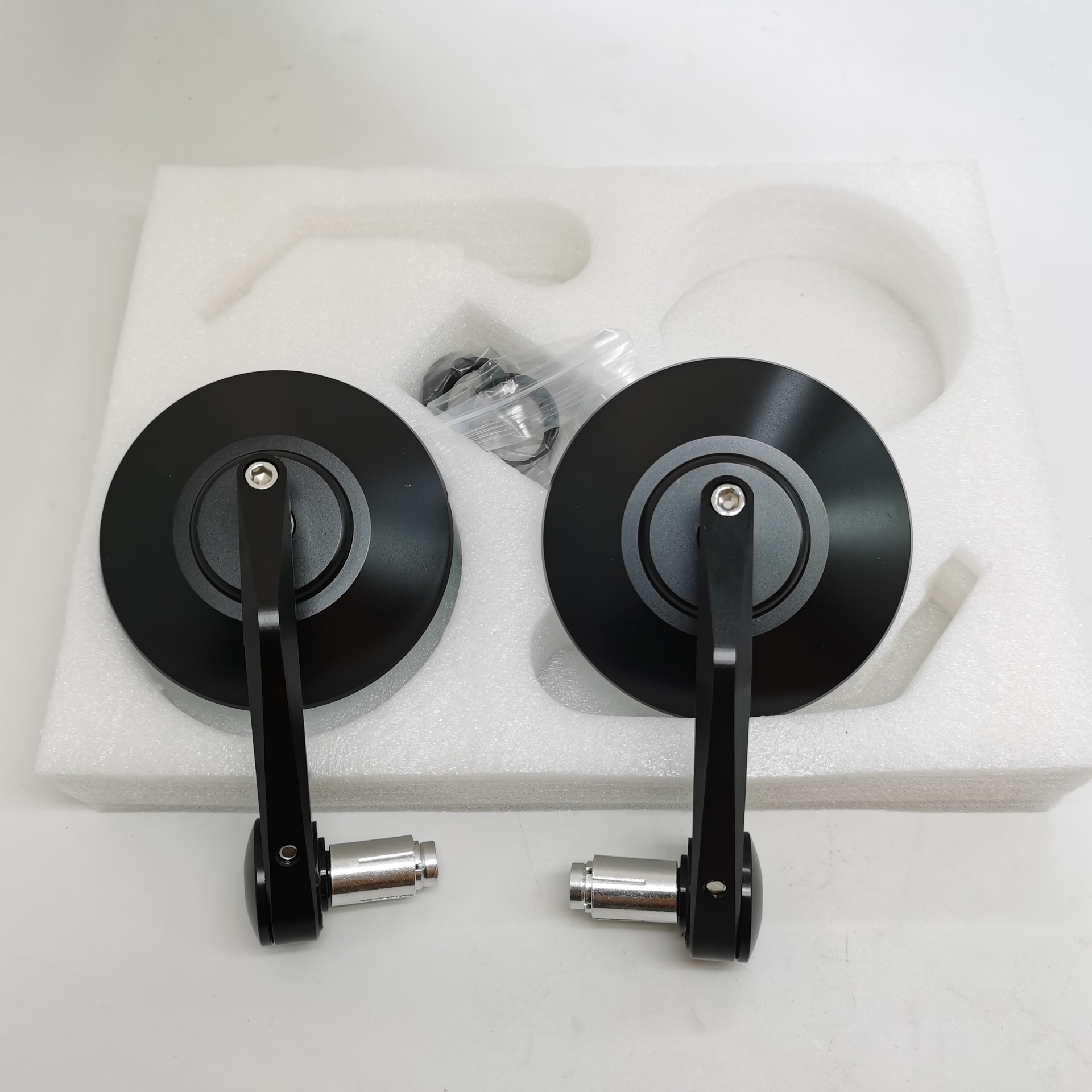 Enlarged CNC all-aluminum hand mirror Electric Car Rearview Mirror modified accessories reflector modified car mirror motorcycle