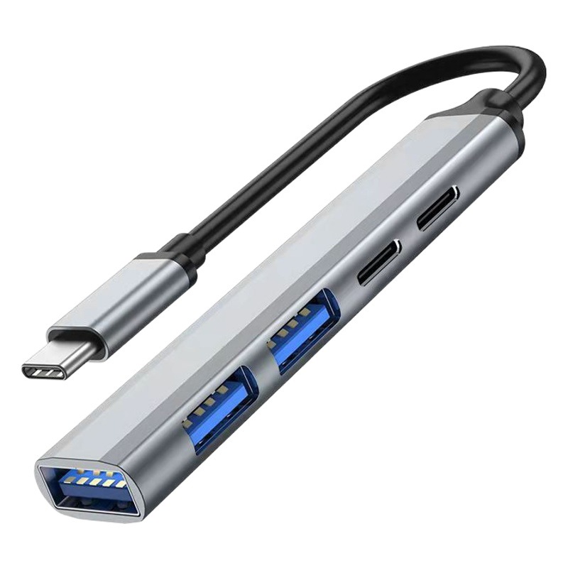 Estación de acoplamiento cinco en uno tipo-c a hub USB hub PD divisor de expansión USB extensor ordenador