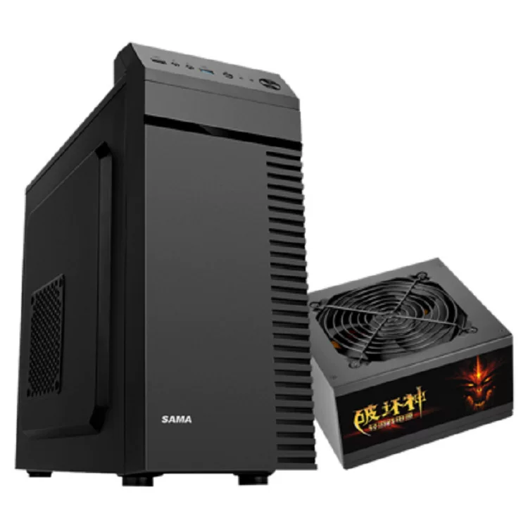 Sama (SAMA) Shang -English Persistent Laboratory Business Office Desktop Machine Computer MATX пустой корпус U3