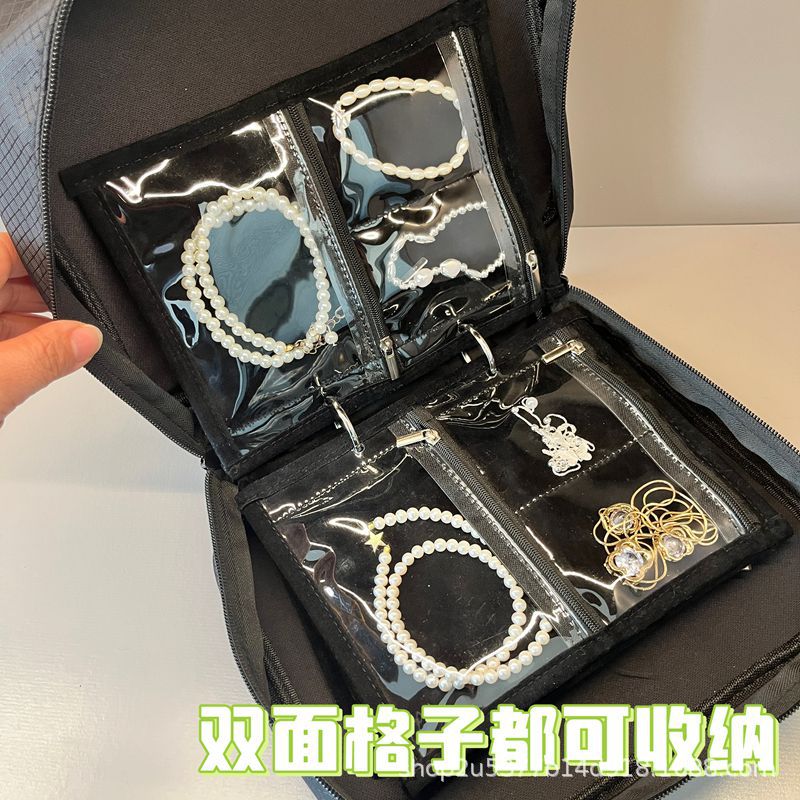 Jewelry, organizer bag, necklace and earrings for traveling, tear-off sheet 3