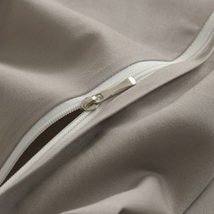 全棉四件套A類純色100支加厚被套床單款輕奢磨毛長絨棉四件套批發