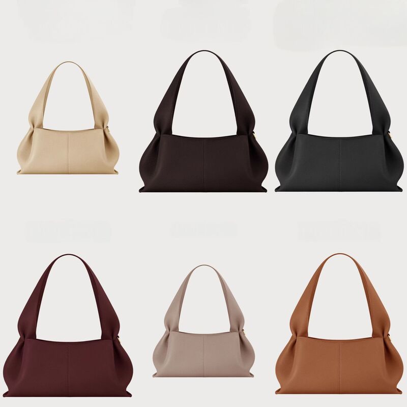 [New Product] Polene Number Cloud Bag Fashion Designer Genuine Leather Handbag Shoulder Bag