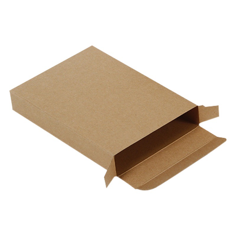 Venta al por mayor Kraft papel rectangular cartón plano máscara caja de embalaje regalo universal doble enchufe caja ropa interior calcetines caja
