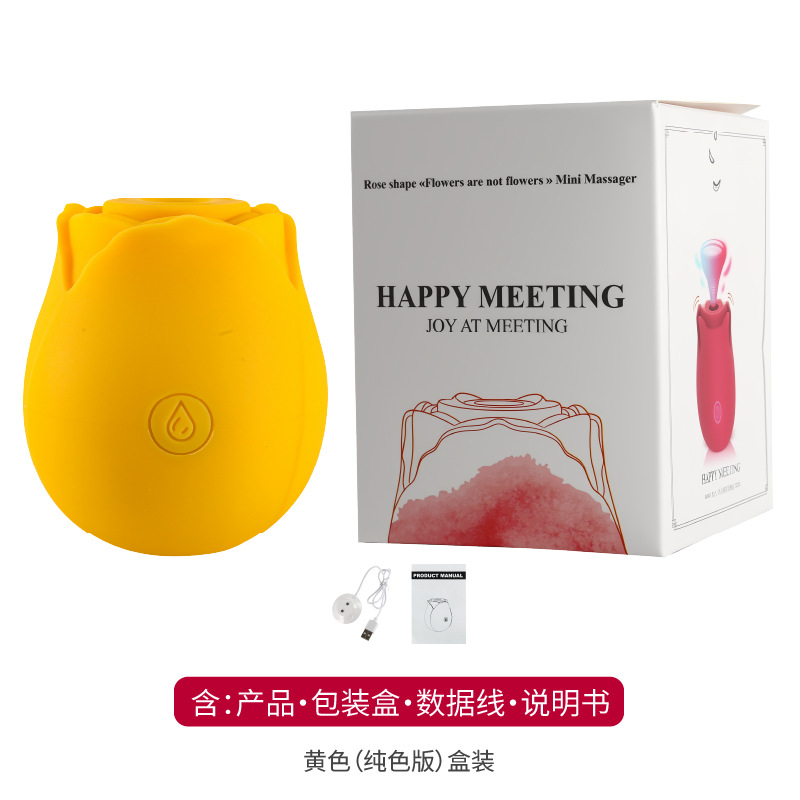 Rose Chucker Meet Huevo Femenino Vibrator Masturbador Teppos Tease Adultos al por mayor