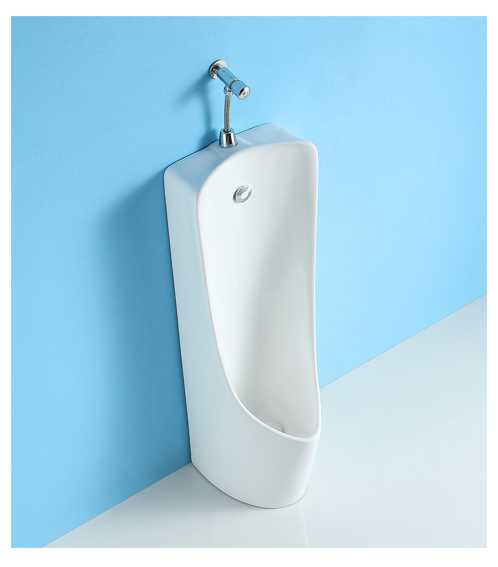 Men's urinal floor-standing wall-mounted integrated fully automatic sensor ceramic urinal, household urinal urinal undefined