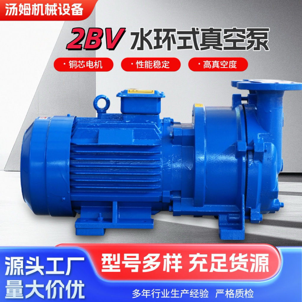 2BV水环式真空泵工业高真空水循环真空泵  不锈钢防爆真空泵