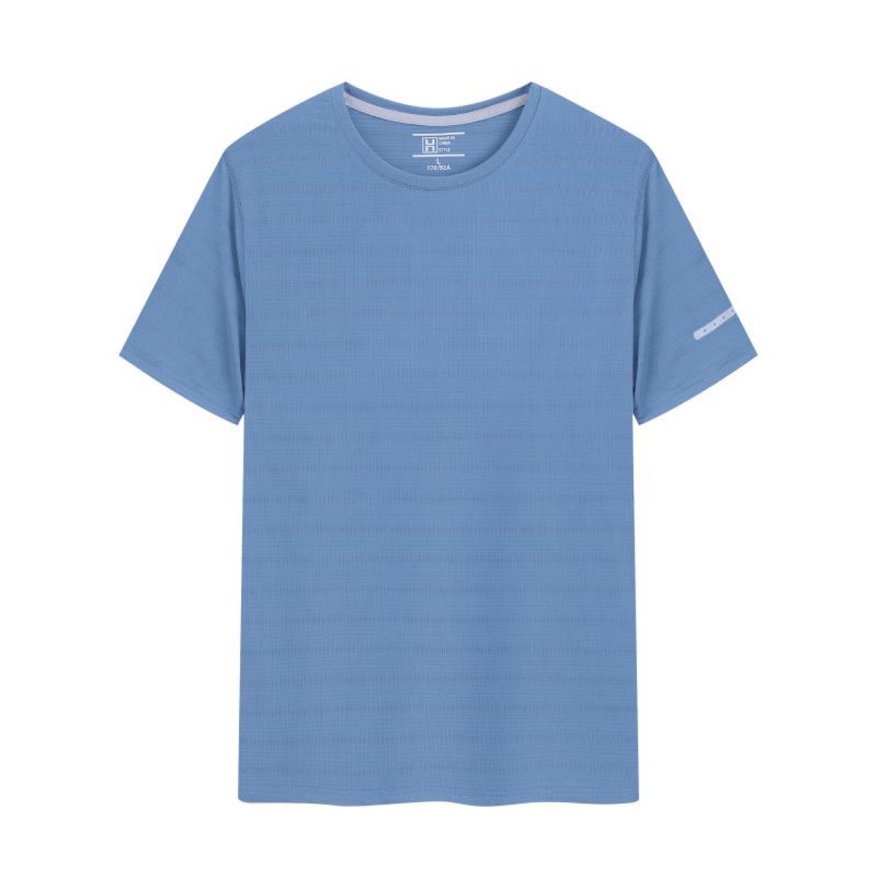 Ropa de trabajo de verano camiseta de hielo de secado rápido cuello redondo logotipo de manga corta ropa de trabajo corporativa deportiva image 1