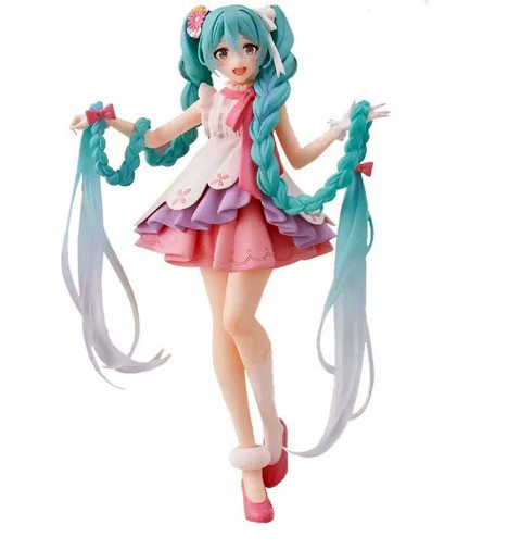 Фигурка Hatsune Miku, ПВХ, ~23 см — варианты Sakura и Cinderella в коробке