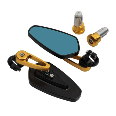 reversing retro rearview – Motorcycle Safety Supplies - yourself-mirror-yellow
