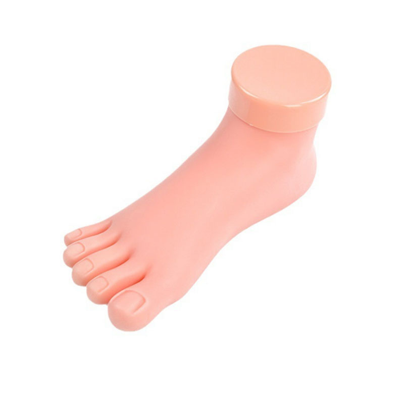 Práctica de uñas Modelo de mano falso Modelo de mano de simulación Modelo de exhibición de mano Los dedos se pueden doblar y colocar en la pieza de uña