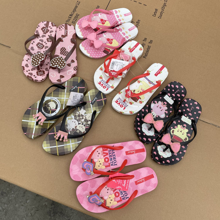涼拖鞋2021夏夏季新款卡通人字拖鞋沙灘拖鞋