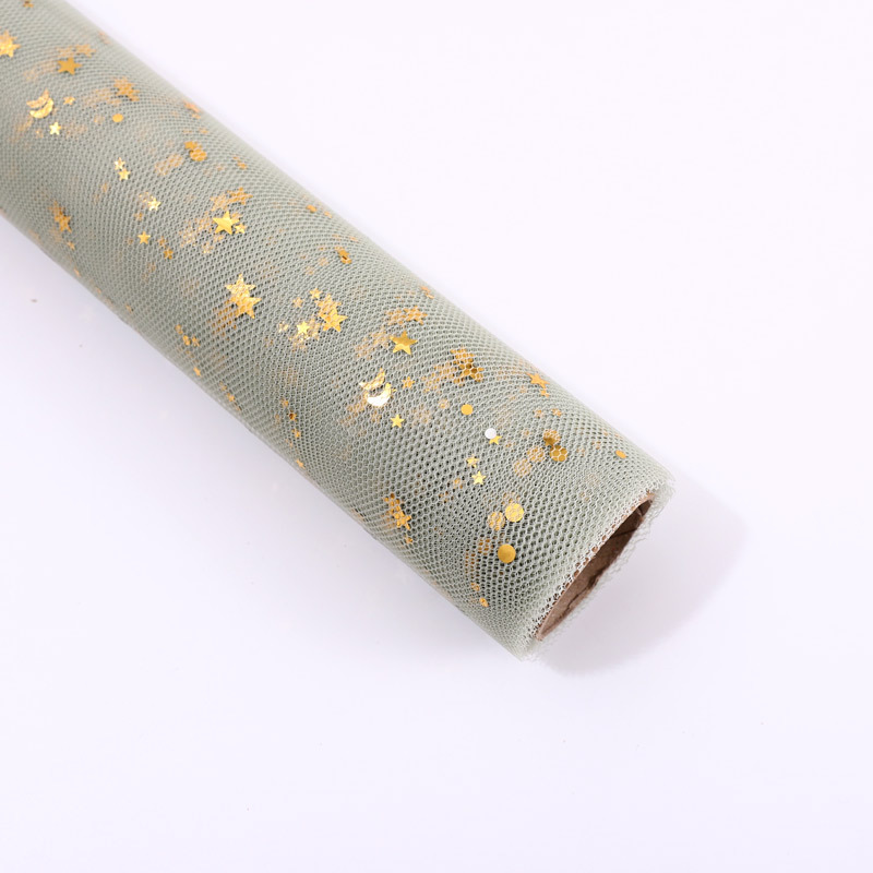 Diosa Festival de malla estrella Luna hilo estrella hilo Lollipop bouquet DIY bolsa flor papel forma hilo flor embalaje al por mayor