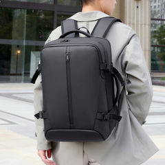 新款跨境内含真空压缩袋电脑包超大容量出差旅行可收纳双肩背包