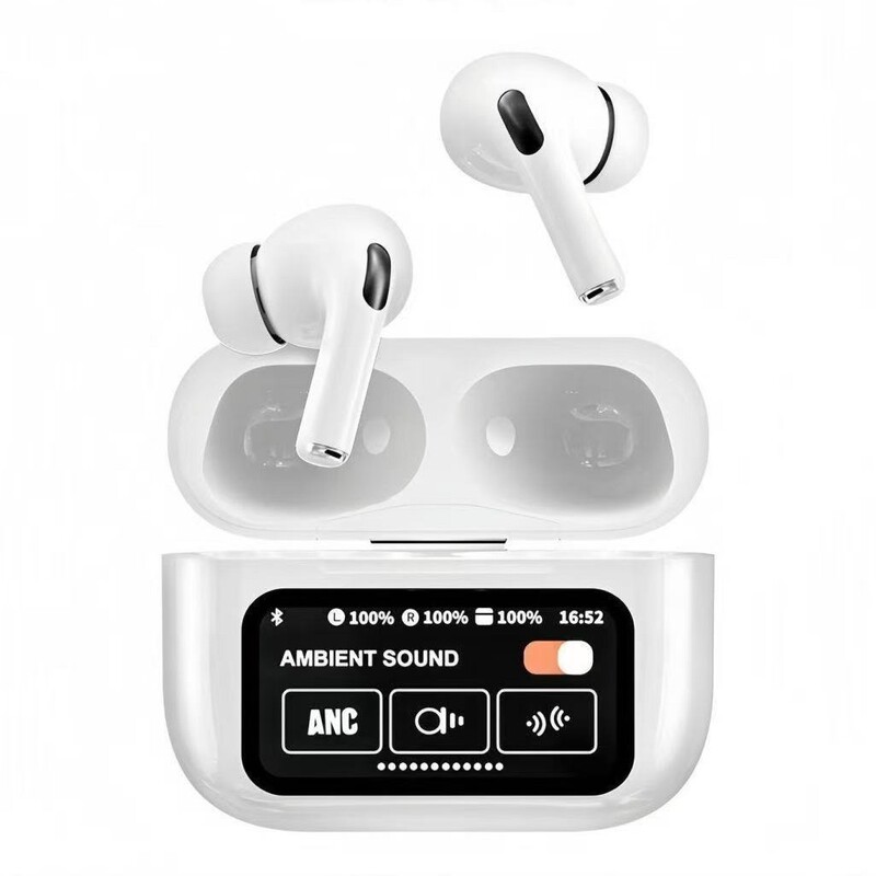 Cross-Border New Model A10 A9Pro Smart Color Screen Wireless Bluetooth Headset with 3D Dynamic Screen, Anc Noise Reduction, and Lyrics Display Cross-Border New Model A10 A9Pro Smart Color Screen Wireless Bluetooth Headset with 3D Dynamic Screen, Anc Noise Reduction, and Lyrics Display