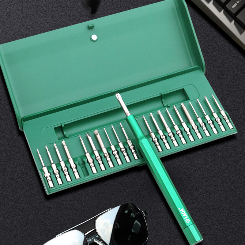 老A精密螺丝刀组套22合1螺丝批套装手机钟表维修手机拆机起子组合