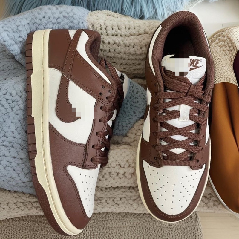 & Summer mocha chocolate white brown versatile unisex campus low-top retro casual basketball sneakers & Summer mocha chocolate white brown versatile unisex campus low-top retro casual basketball sneakers