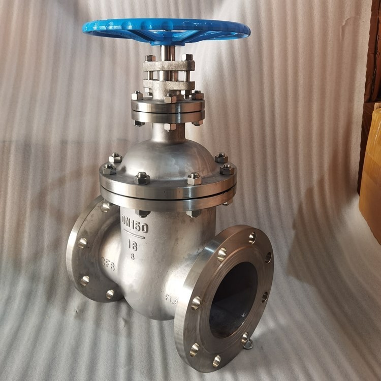 Z45W-16P DN100不锈钢暗杆法兰闸阀