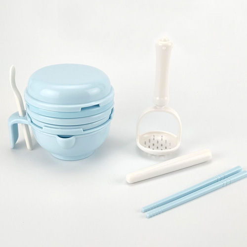 Manufacturer baby food grinder children's puree juice cooking manual baby grinding bowl tool set