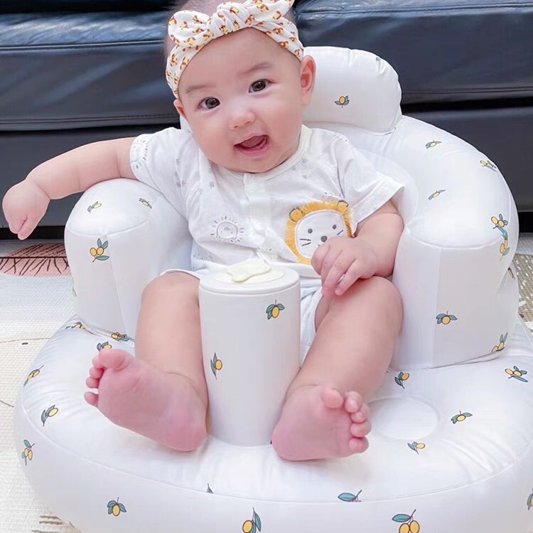 メーカーの空気入れ児童学の椅子の赤ちゃんのソファーの赤ちゃんのお風呂の腰掛けの赤ちゃんの食事の椅子BBの小さいソファーは携帯して折り畳みができます。|undefined