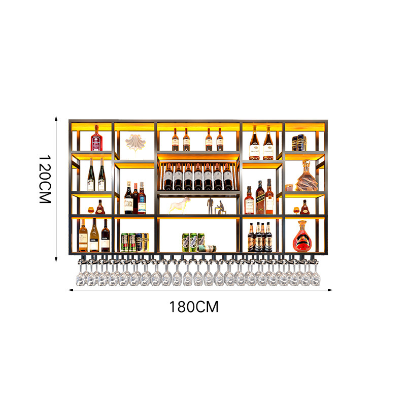 램프가있는 블랙 180*20*120