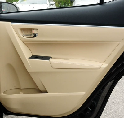 Cover Double-hold Door Armrest Wrapping | Sürətlər qutusu və əl tormozu başlıqları - a-pair-of-door-leather-color-note-glue-tools
