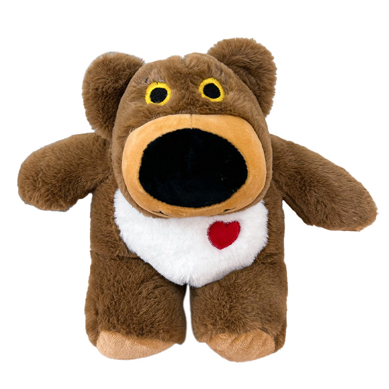 Nueva ropa, muñeco de oso, muñeco de máquina de garras, muñeco de oso de peluche, muñeco de agarre, muñeco de peluche, lote