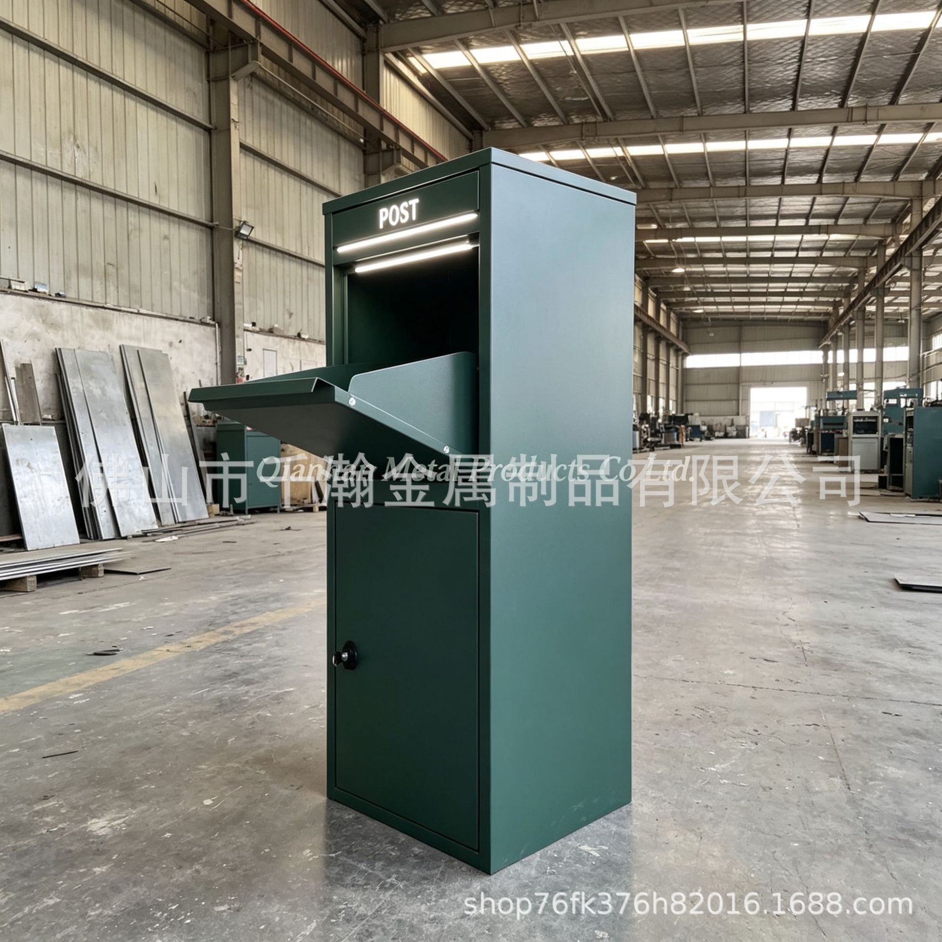 Manufacturer of courier storage cabinets for residential communities, cold-rolled powder-coated property park cabinets, scratch-resistant and wear-resistant, supplied by the source manufacturer
