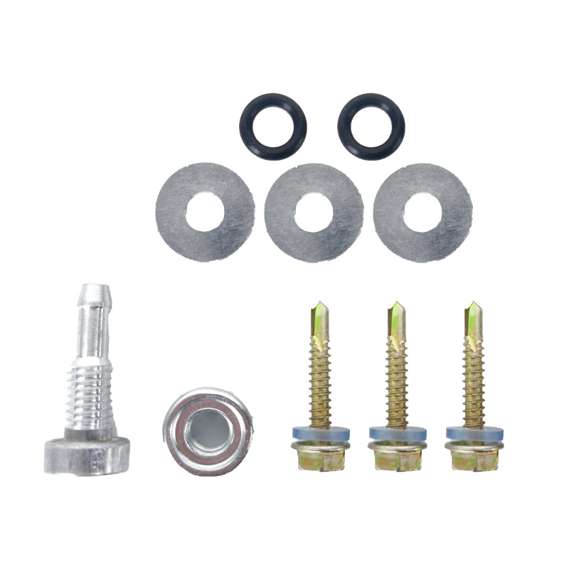 驻车加热器柴暖油箱直嘴螺丝油嘴油头出油口油孔螺丝10件套装配件
