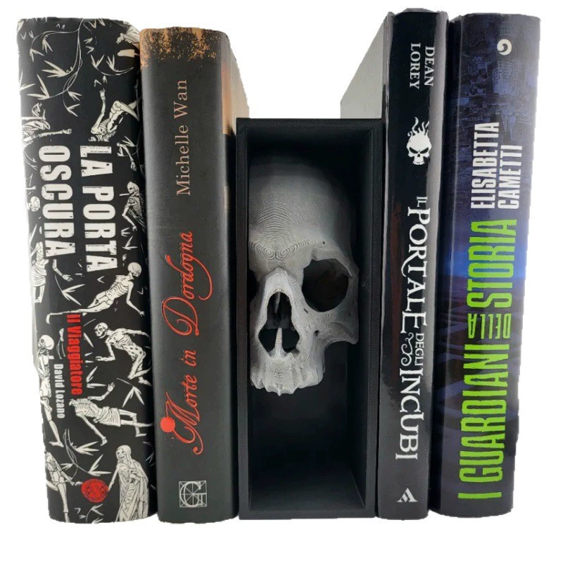 Новые книги-закладки с черепом, держатели для книг в виде черепа, 3D-печатные украшения для дома, настольный декор