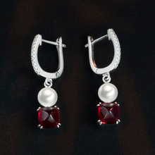 Ԋ��925�y�羳�¿�1.7ct�����t/�{/�G����6.5*6.5�W���ٴ���h