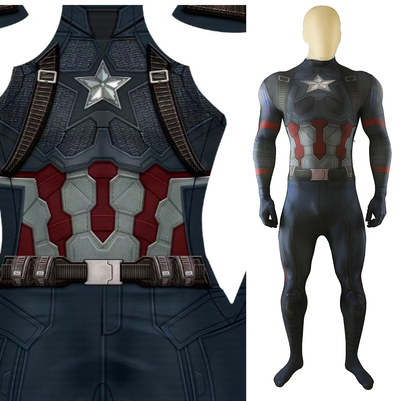 复仇者联盟5毁灭之日美国队长有腰带万圣节Avengers doomsday