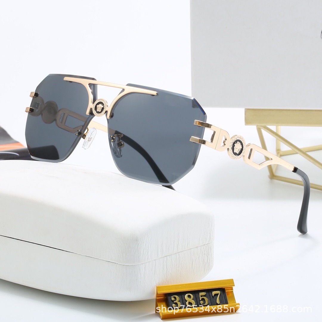 (Cross-border trading), high quality brand fashionable trend glasses solar-powered, marine universal sunglasses, European style, UV protection