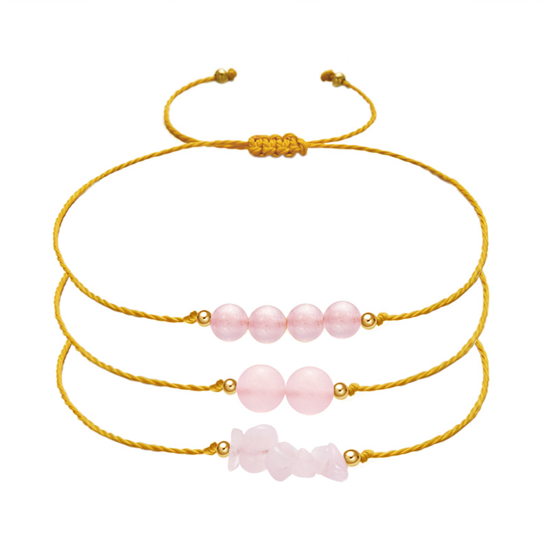 12g Weight Bracelets Classification 1 Set Quantity Daily Occasion natural stone Material Geometric Pattern Unisex Gender Beaded, Braid Design Simple Style Style Simple Style Geometric Natural Stone Bracelets In Bulk 18