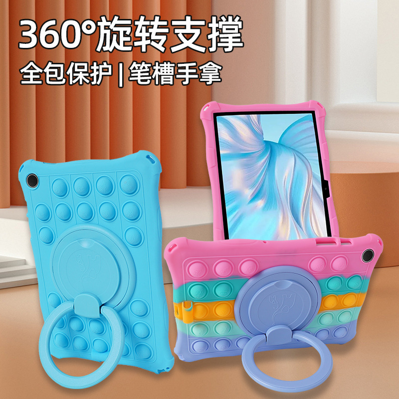 Funda Giratoria y Portátil para Tableta de Silicona para Samsung Galaxy Tab A9