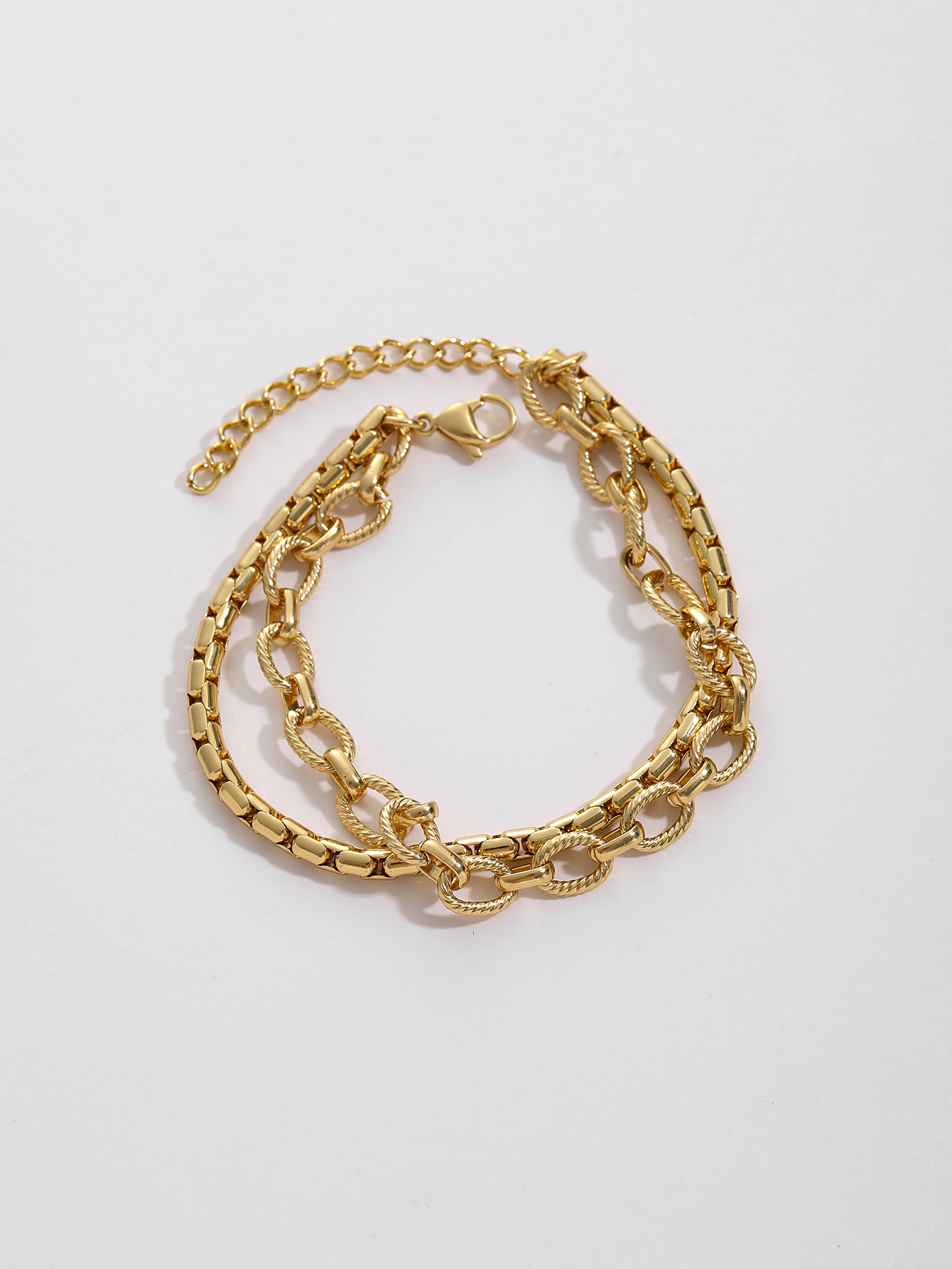 Minimalist & Stackable Layered Bracelets, Lightweight And Comfortable. Hypoallergenic, Kind To Sensitive Skin. A Subtle Way To Elevate Your Daily Look_voghion.com