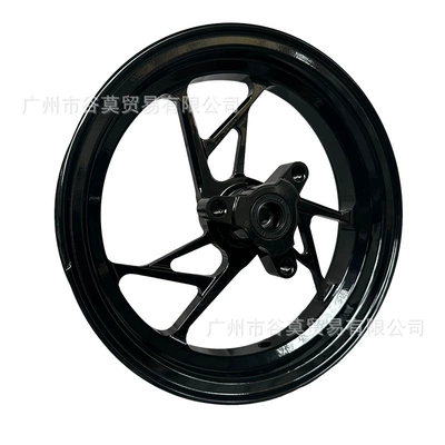Saema Aluminum Alloy Wheel Hub Motorcycle wheel hub - 10-inches-215j-black