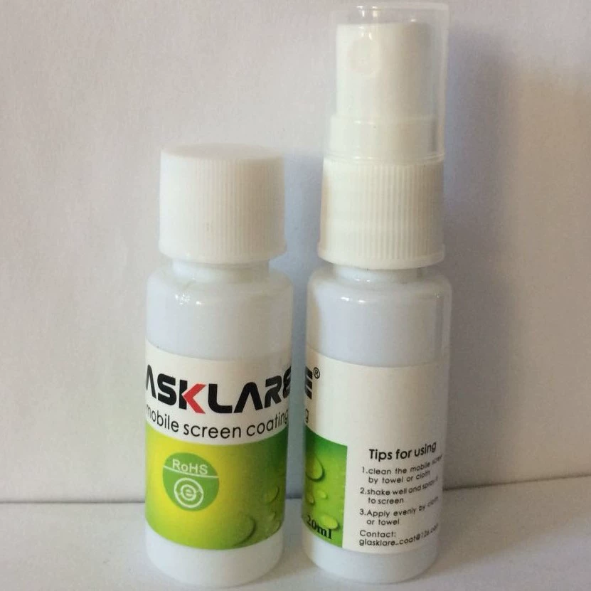 Покрытие экрана мобильного телефона нано-жидкая пленка для ремонта царапин жидкий олеофобный слой против отпечатков пальцев