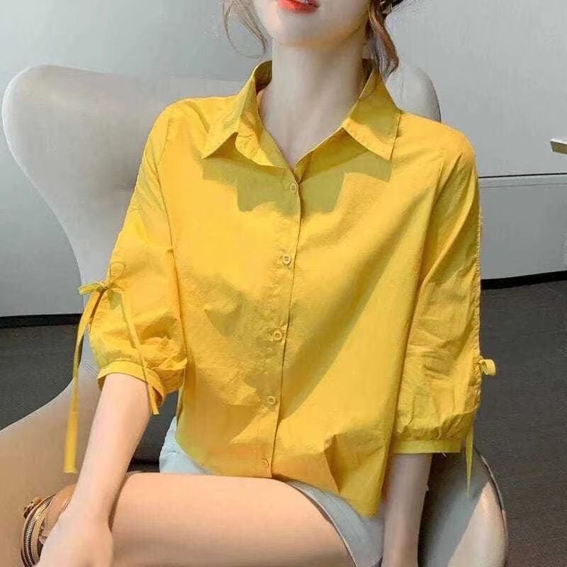 노란색